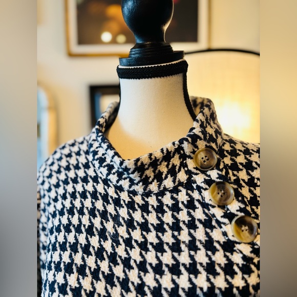 ZARA Houndstooth Top size Small - Picture 7 of 10